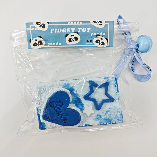#F0014  barbie cowboy block  1 (blue)  バービー キューブ ブティック（青1）