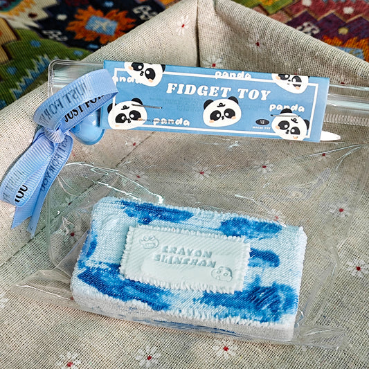 #F0015 barbie cowboy block 2 (blue)   バービー キューブ ブティッ（青2）