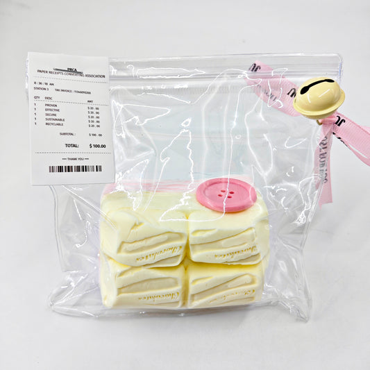 #F0001 strawberry milk chocolate truffle block（ イチゴミルクショコラ）