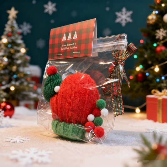 #W0075クリスマスニット手袋