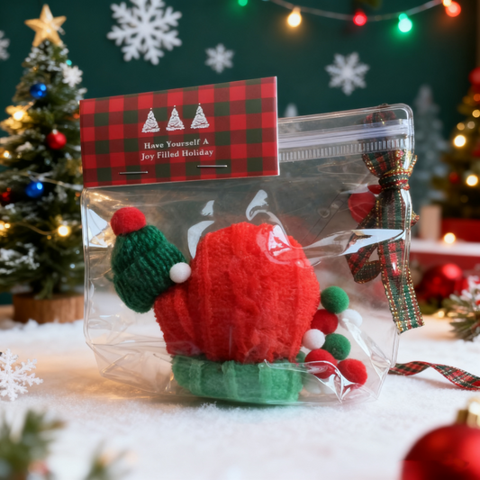 #W0075クリスマスニット手袋